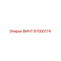 87000174 ВИНТ Эпирок