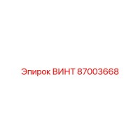 87003668 ВИНТ Epiroc