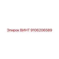 9106206589 ВИНТ Epiroc
