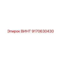 9170630430 ВИНТ Epiroc