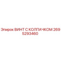 2695293460 ВИНТ С КОЛПАЧКОМ Epiroc