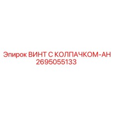 2695055133 ВИНТ С КОЛПАЧКОМ-AH Epiroc