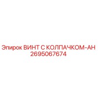 2695067674 ВИНТ С КОЛПАЧКОМ-AH Epiroc