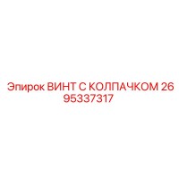 2695337317 ВИНТ С КОЛПАЧКОМ Epiroc