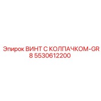 5530612200 ВИНТ С КОЛПАЧКОМ-GR8 Epiroc