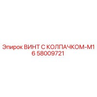 58009721 ВИНТ С КОЛПАЧКОМ-M16 Epiroc