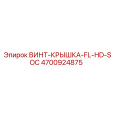 4700924875 ВИНТ-КРЫШКА-FL-HD-SOC Epiroc