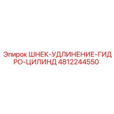 4812244550 ШНЕК-УДЛИНЕНИЕ-ГИДРО-ЦИЛИНД (Epiroc)