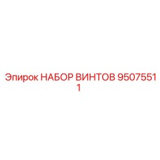95075511 НАБОР ВИНТОВ Epiroc