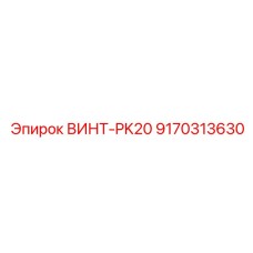 ВИНТ-PK20 9170313630 Epiroc