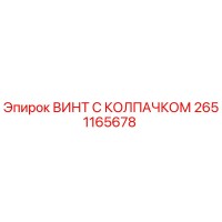 2651165678 ВИНТ С КОЛПАЧКОМ Epiroc