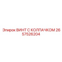 2657526204 ВИНТ С КОЛПАЧКОМ Epiroc