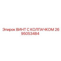 2695053484 ВИНТ С КОЛПАЧКОМ Эпирок