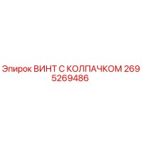 2695269486 ВИНТ С КОЛПАЧКОМ Epiroc