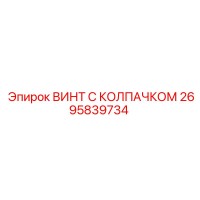 2695839734 ВИНТ С КОЛПАЧКОМ by Epiroc