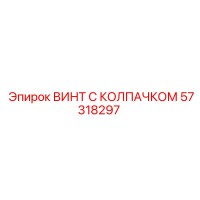57318297 ВИНТ С КОЛПАЧКОМ Epiroc