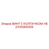 2310069359 ВИНТ С КОЛПАЧКОМ-HE Epiroc