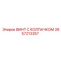 2657213357 ВИНТ С КОЛПАЧКОМ Epiroc