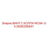 2658256841 ВИНТ С КОЛПАЧКОМ-3-4 (Epiroc)