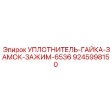 9245998150 УПЛОТНИТЕЛЬ-ГАЙКА-ЗАМОК-ЗАЖИМ-6536 Epiroc