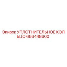 666448600 УПЛОТНИТЕЛЬНОЕ КОЛЬЦО Epiroc