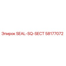 58177072 SEAL-SQ-SECT Epiroc