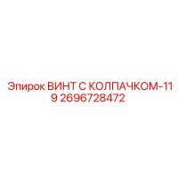 2696728472 ВИНТ С КОЛПАЧКОМ-119 Epiroc