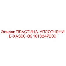 1613247200 ПЛАСТИНА-УПЛОТНЕНИЕ-XAS60-80 Epiroc