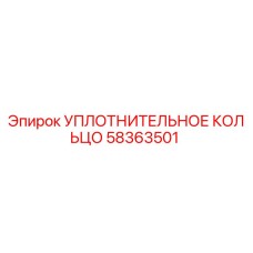 58363501 УПЛОТНИТЕЛЬНОЕ КОЛЬЦО Epiroc