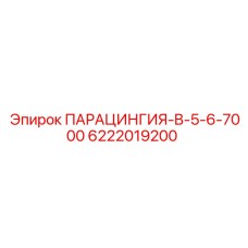 6222019200 ПАРАЦИНГИЯ-B-5-6-7000 Epiroc