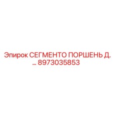8973035853 СЕГМЕНТО ПОРШЕНЬ Д.… Epiroc