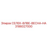 3186027000 СЕЛЕК-ВЛВЕ-ВЕСНА-HA Epiroc