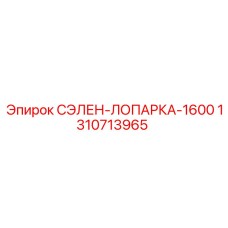 1310713965 СЭЛЕН-ЛОПАРКА-1600 Epiroc