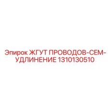 1310130510 ЖГУТ ПРОВОДОВ-CEM-УДЛИНЕНИЕ Эпирок