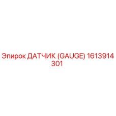 1613914301 ДАТЧИК (GAUGE) Epiroc