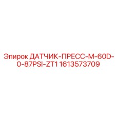 1613573709 ДАТЧИК-ПРЕСС-M-60D-0-87PSI-ZT1 Epiroc