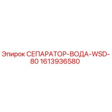 1613936580 СЕПАРАТОР-ВОДА-WSD-80 Epiroc