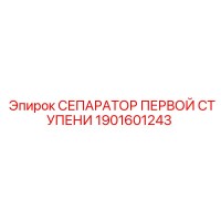 1901601243 СЕПАРАТОР ПЕРВОЙ СТУПЕНИ Epiroc