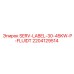 Сервисная этикетка SERV-LABEL-30-45KW-P-FLUIDT арт.2204129514 производства Epiroc