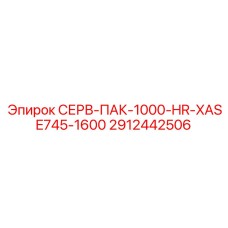 2912442506 СЕРВ-ПАК-1000-HR-XASE745-1600 Epiroc