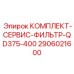 Оригинальный сервисный набор Epiroc 2906021600 для буровых машин серии QD