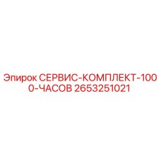 2653251021 СЕРВИС-КОМПЛЕКТ-1000-ЧАСОВ Epiroc