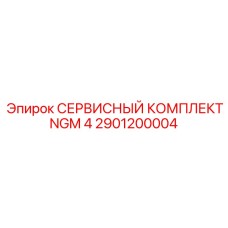 2901200004 СЕРВИСНЫЙ КОМПЛЕКТ NGM 4 Epiroc