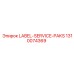 1310074369 LABEL-SERVICE-PAKS Epiroc