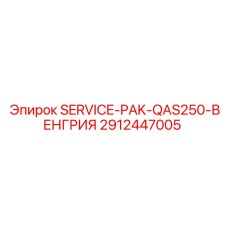 SERVICE-PAK-QAS250-ВЕНГРИЯ Epiroc артикул 2912447005