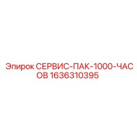 1636310395 СЕРВИС-ПАК-1000-ЧАСОВ Epiroc
