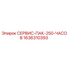 1636310393 СЕРВИС-ПАК-250-ЧАСОВ Epiroc