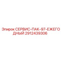 2912439306 СЕРВИС-ПАК-97-ЕЖЕГОДНЫЙ Epiroc