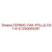 1250065281 СЕРВИС-ПАК-РПЦ-Д-CAT-6-6 Epiroc