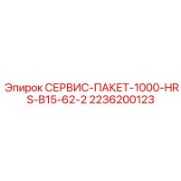 2236200123 СЕРВИС-ПАКЕТ-1000-HRS-B15-62-2 Epiroc